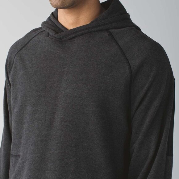 Lululemon ~ Men’s Synth French Terry Hoodie in size Large with Hem Side Zippers - Picture 3 of 16